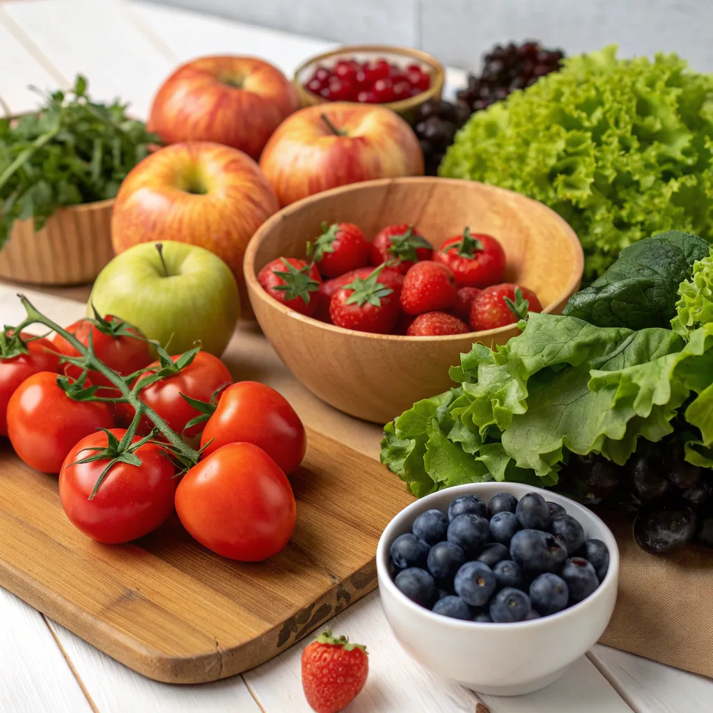 Fresh Fruits and Vegetables